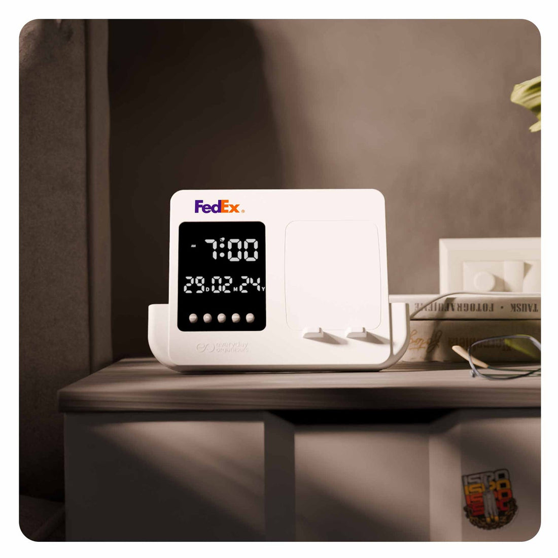 EO Mobile Charger & Alarm Clock